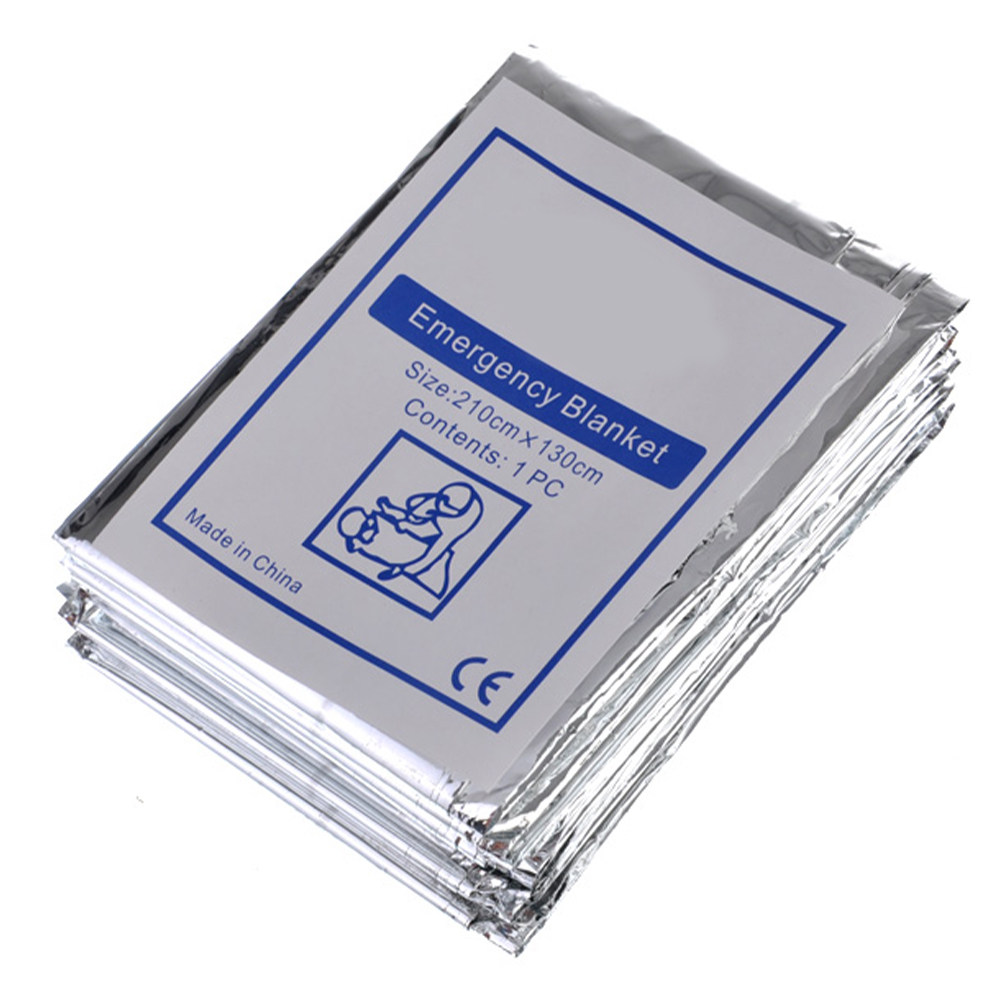 Survival Blanket Reflective - Noodreflecterende warme deken overlevingsdeken 210cm130cm buiten