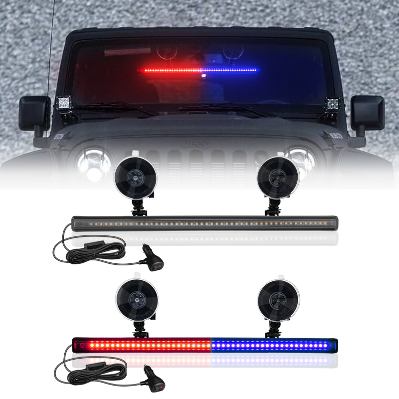 Sos Light Strobe - 48LED LED Strobe Lights Auto voor