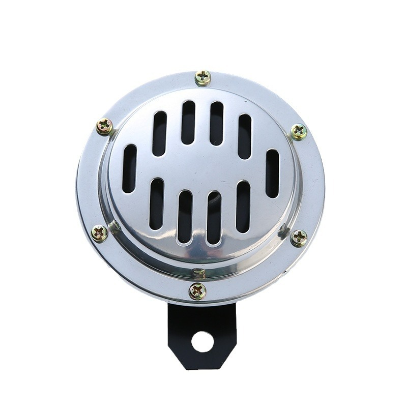 Emergency Whistle Loud - 12V Autohoorn Motorfiets Elektrische Hoorn Verchroomd