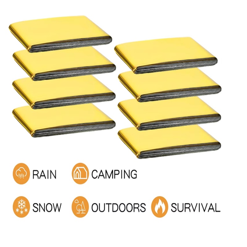 130x210cm Heavy-Duty Mylar Fol - Survival Blanket Reflective recensie en prijs