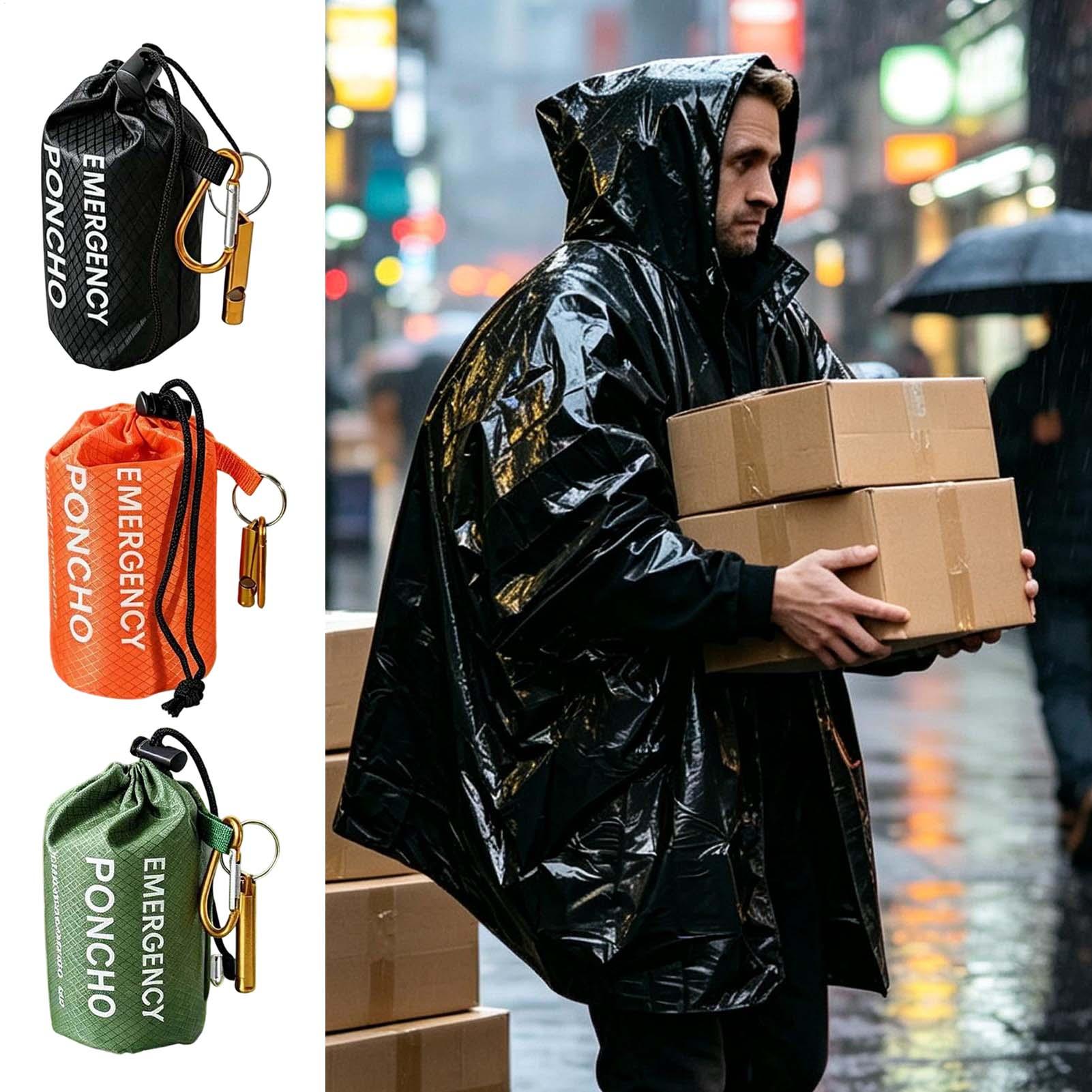 3 stuks overlevingsponcho voor - Survival Blanket Reflective recensie en prijs