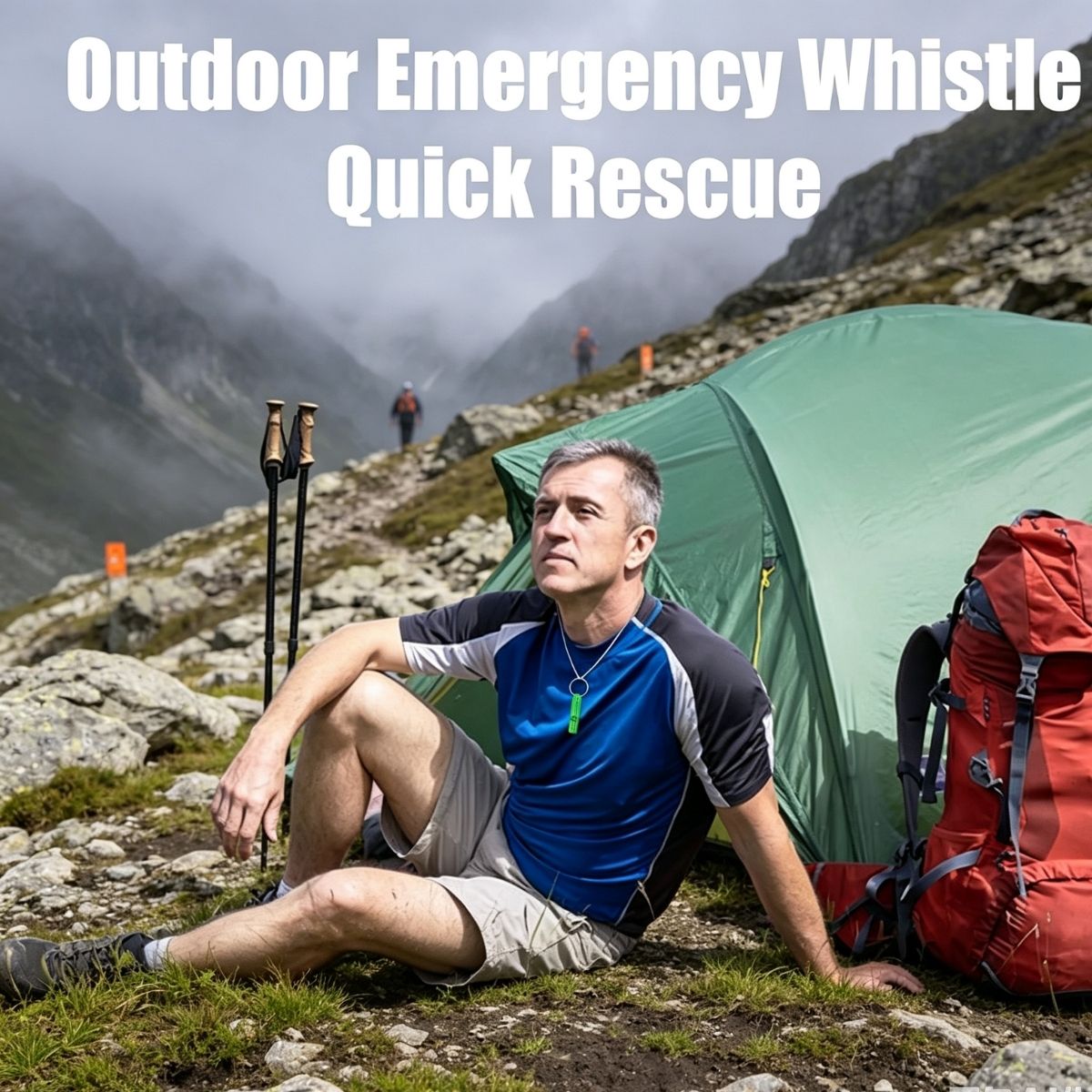 7 stuks noodfluitjes in willek - Emergency Whistle Loud recensie en prijs